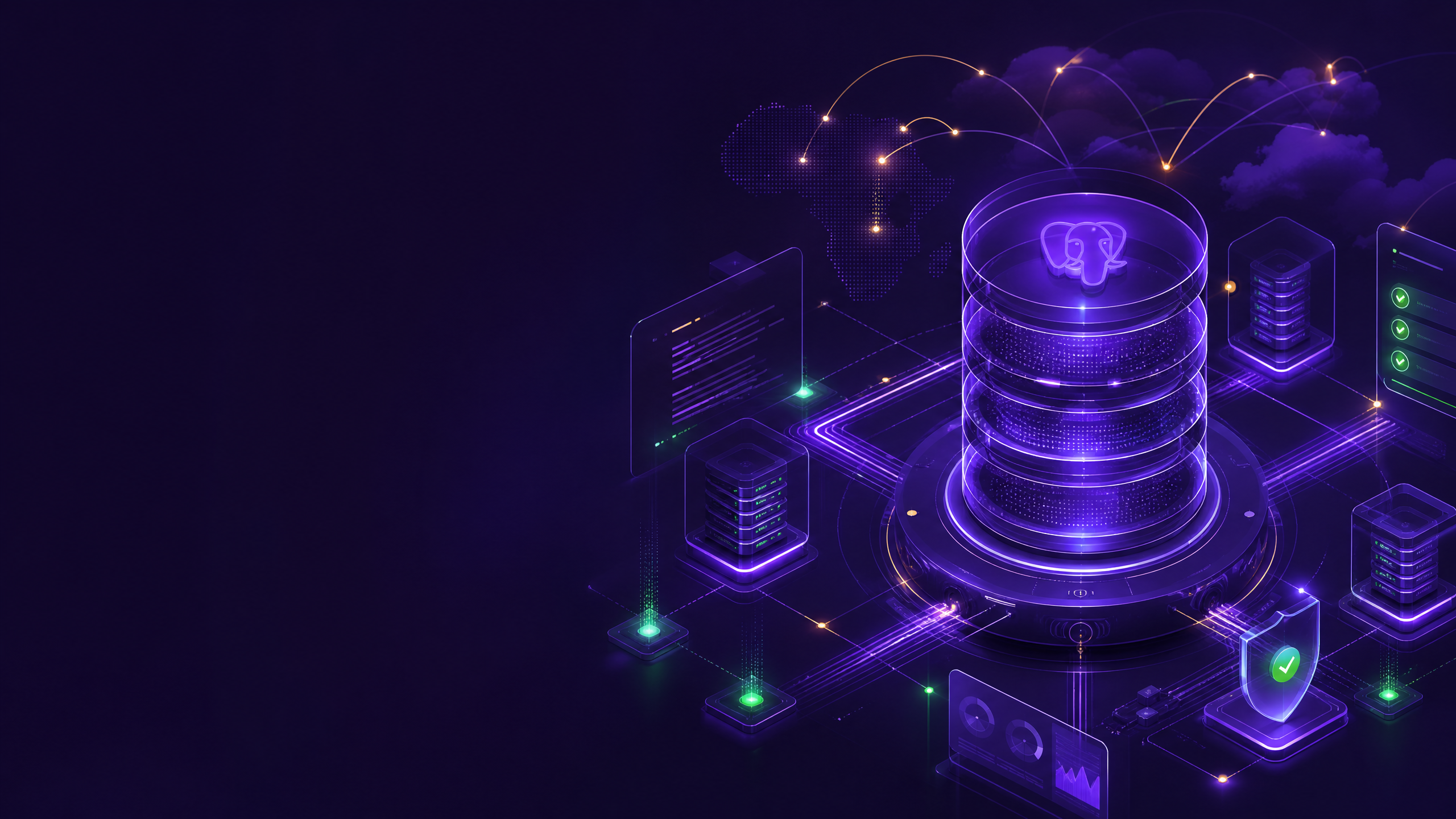 Abstract database infrastructure network